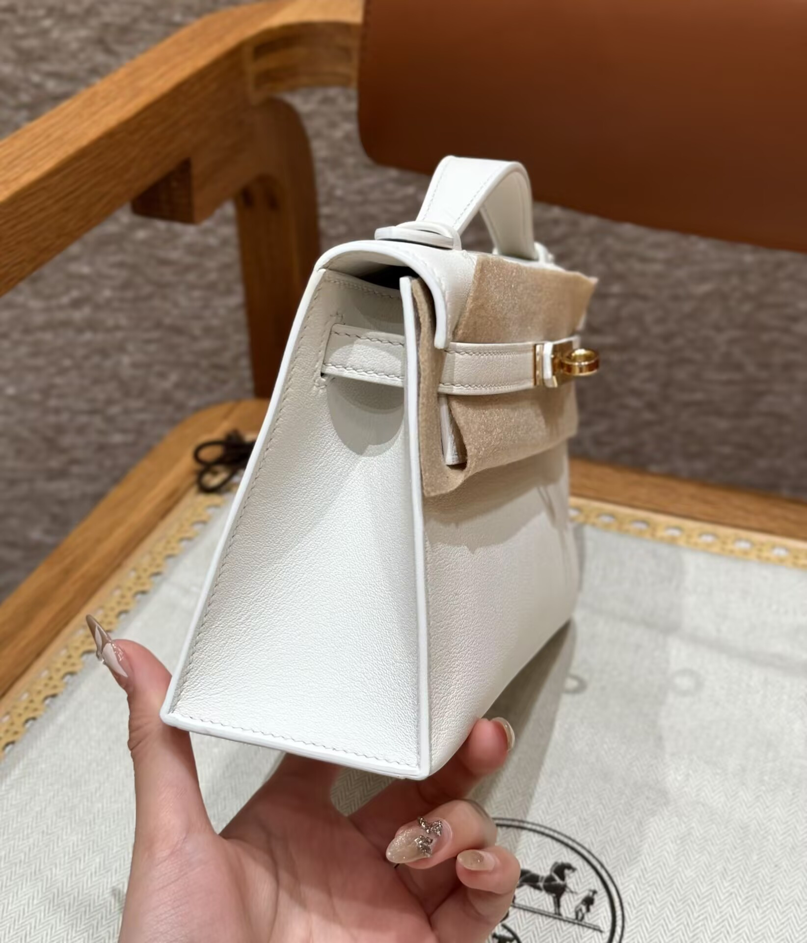 H**me5 kelly mini swift 22 22×7×13cm(customized 15-20 days production time)