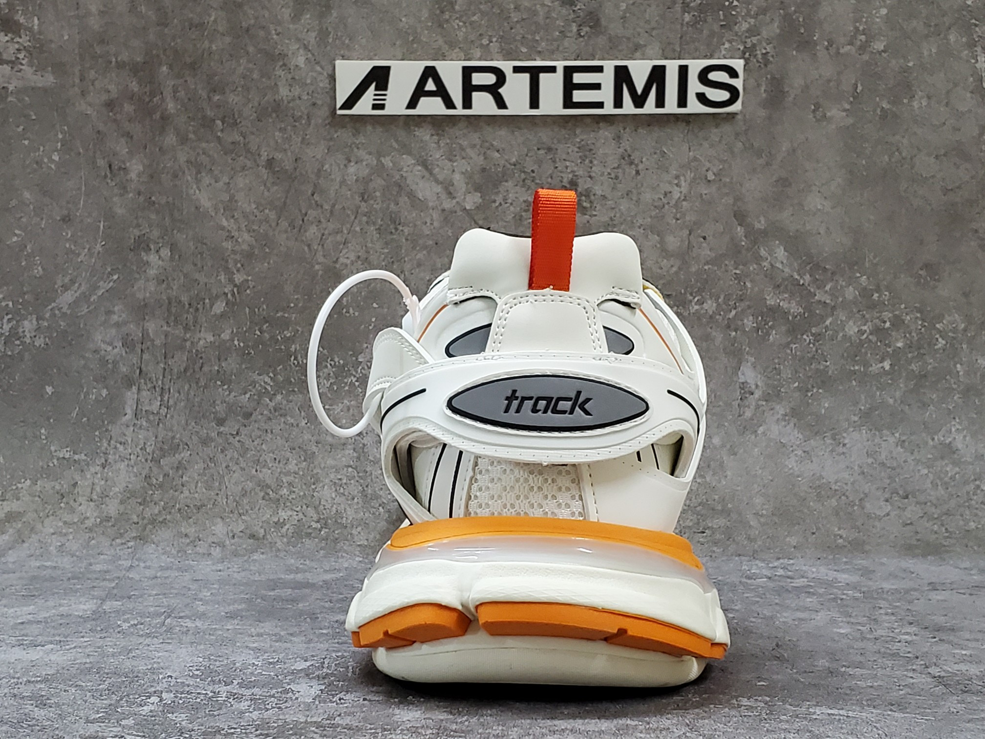 Balenciga Led Track White Orange