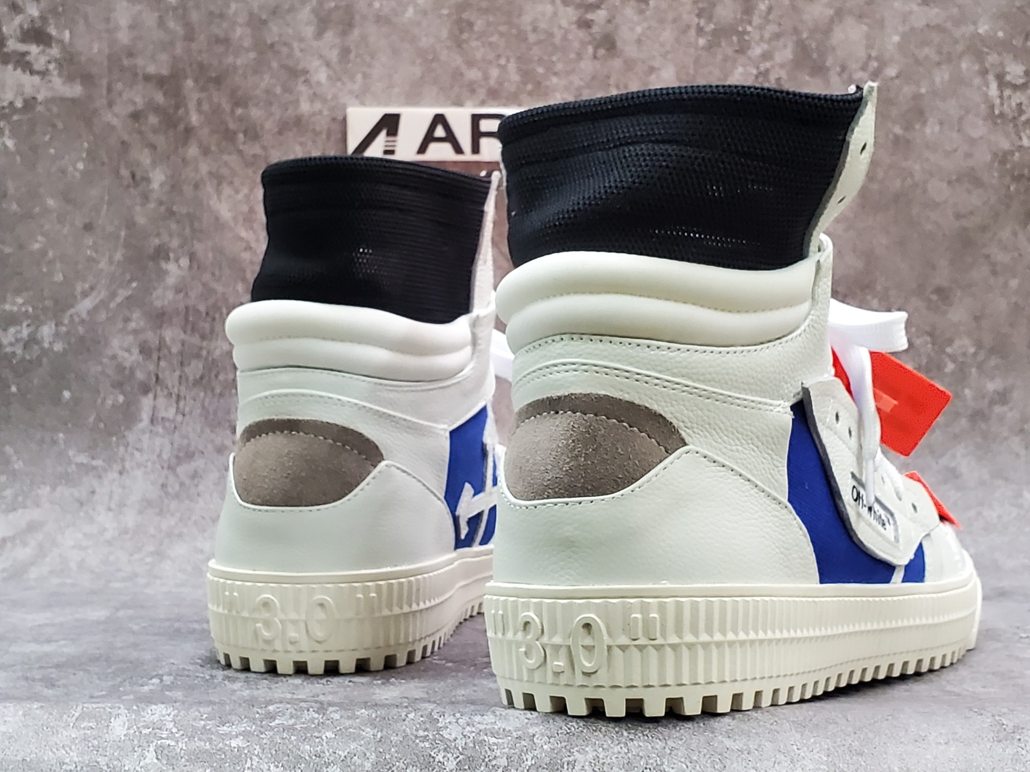OFF-WHITE Off-Court 3.0 High White Blue