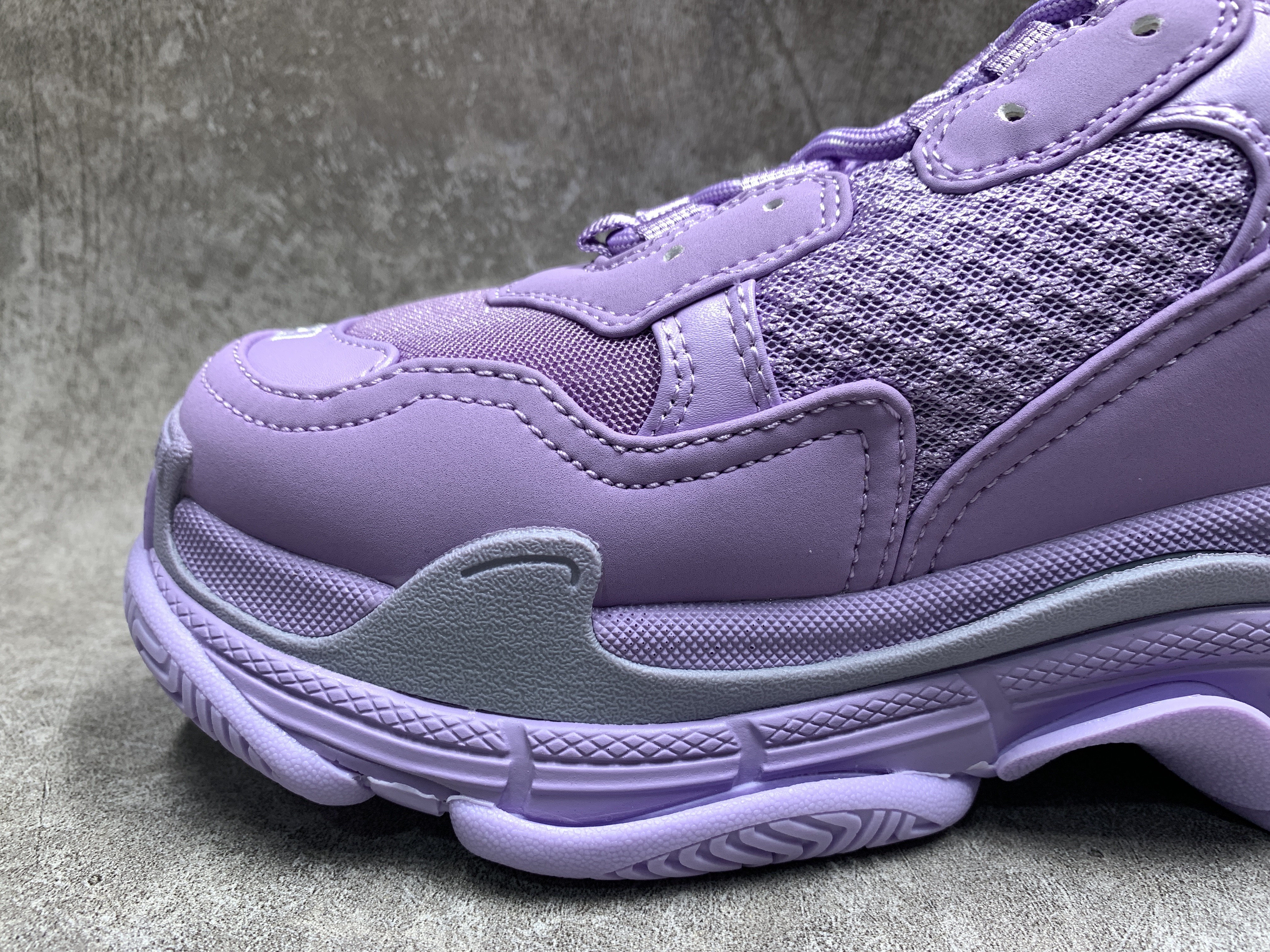 Balenciga Triple S Sneaker Purple