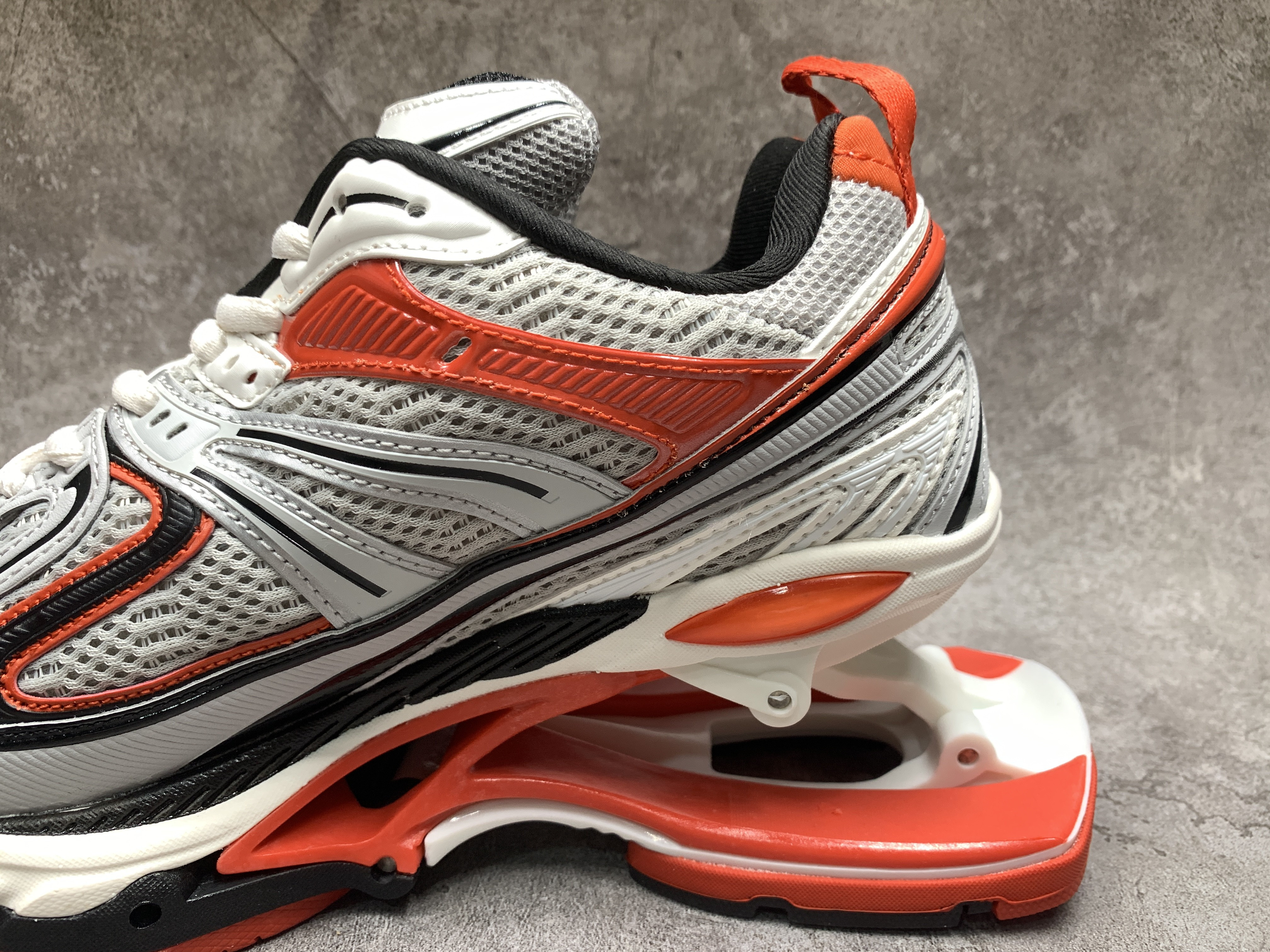 Balenciga X-Pander Sneaker Red Silver