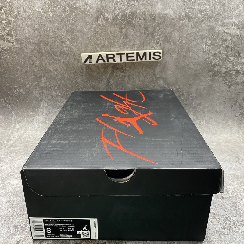 Air Jordan 4 Retro Black Canvas