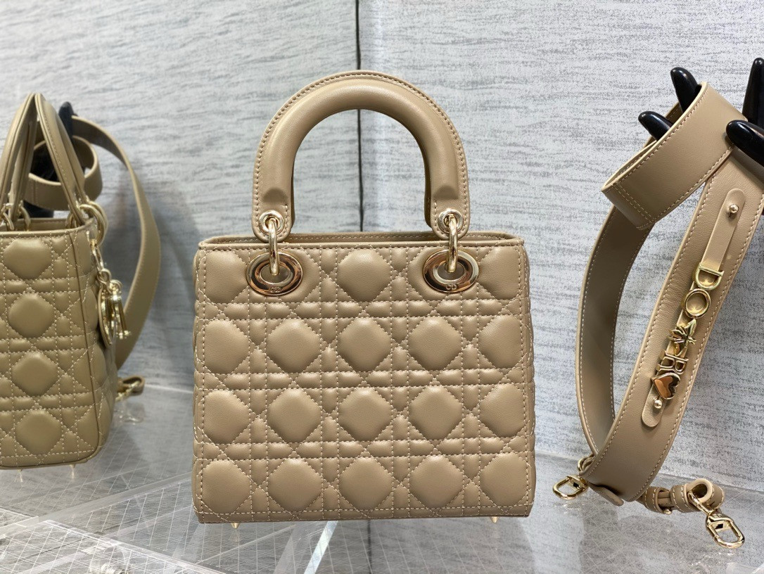 medium lady D*or bag 24 x 20 x 12 cm