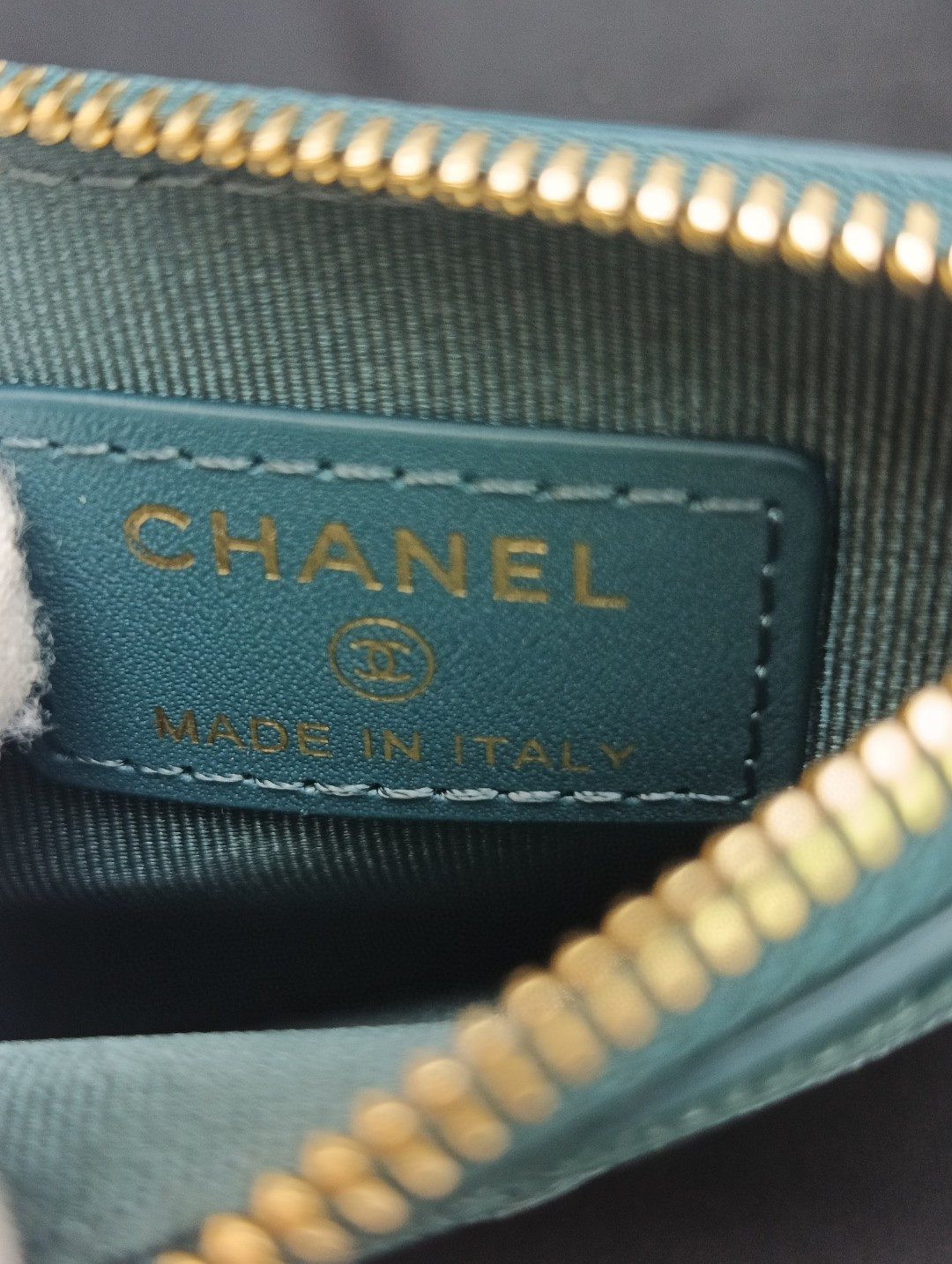 Ch*el card holder 9x11.5cm