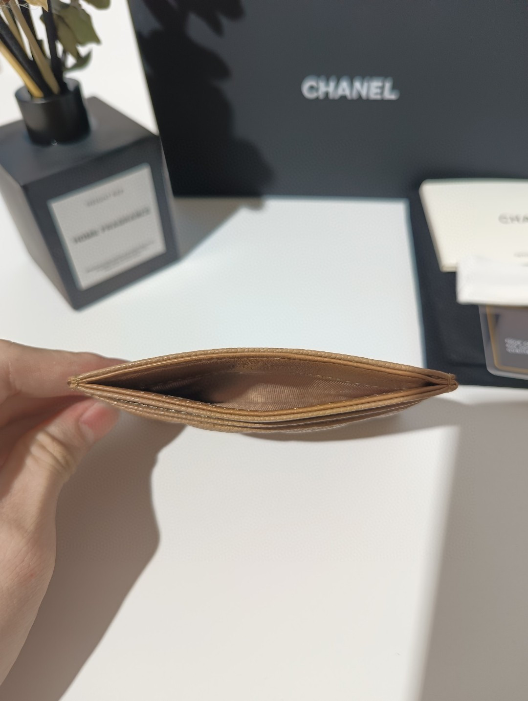 Ch*el card holder 10cm