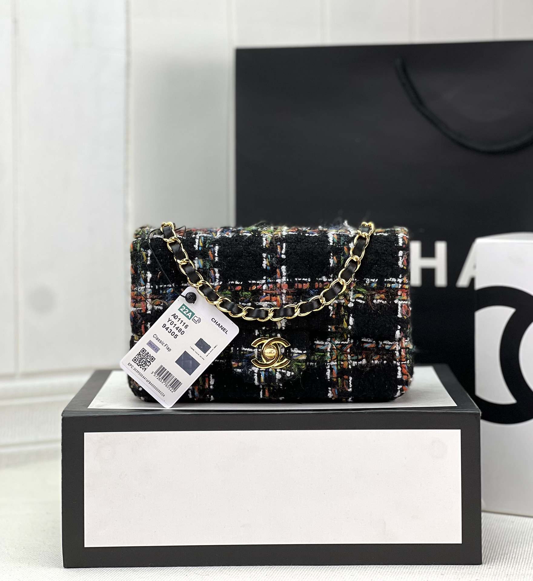 Ch*el classic flap bag 20cm