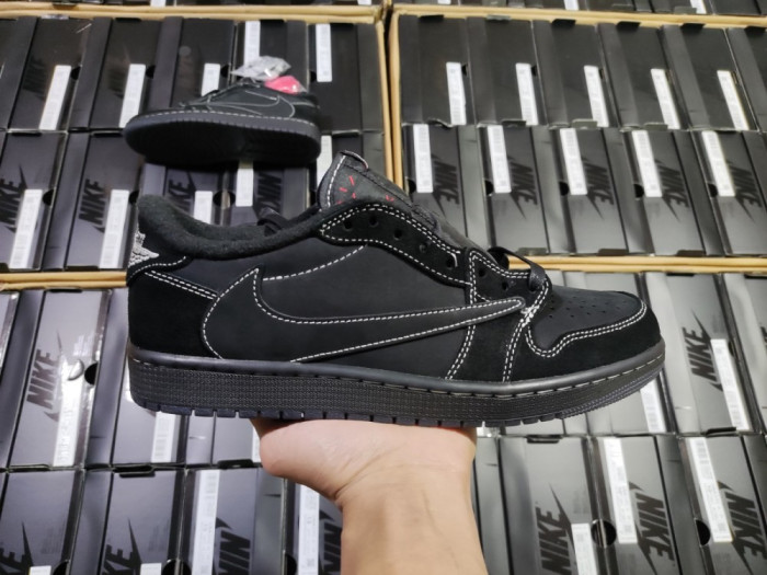 Travis Scott x Air Jordan Air Jordan 1 Retro Low “Black Phantom" DM7866-001