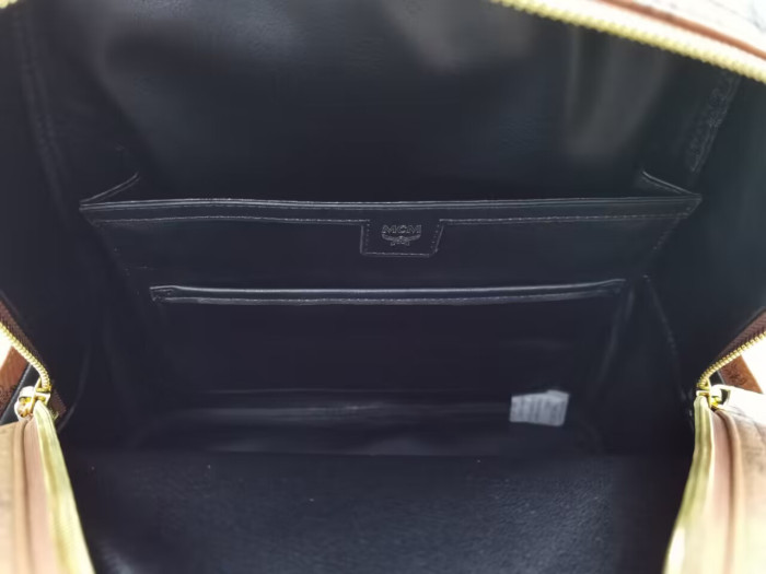 MCM backpack 13"W x 16"H x 5"D