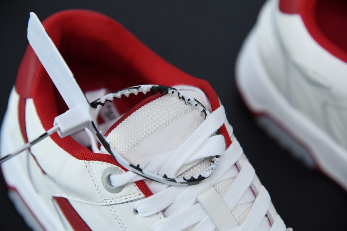 OFF WHITE™ C/O VIRGIL ABLOH OUT OF OFFICE LOW-TOP LEATHER SNEAKERS "OOO"