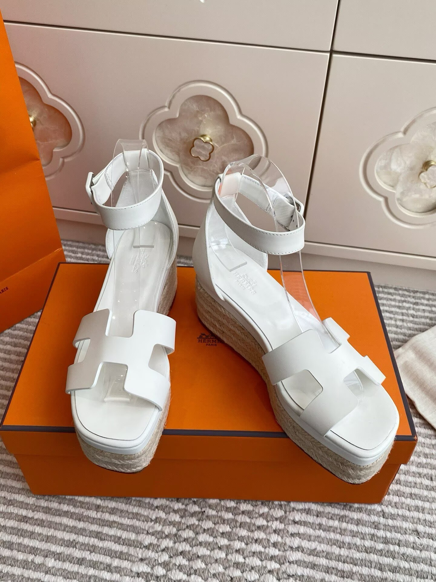 UA Hermès Elda Spanish Woven Shoes