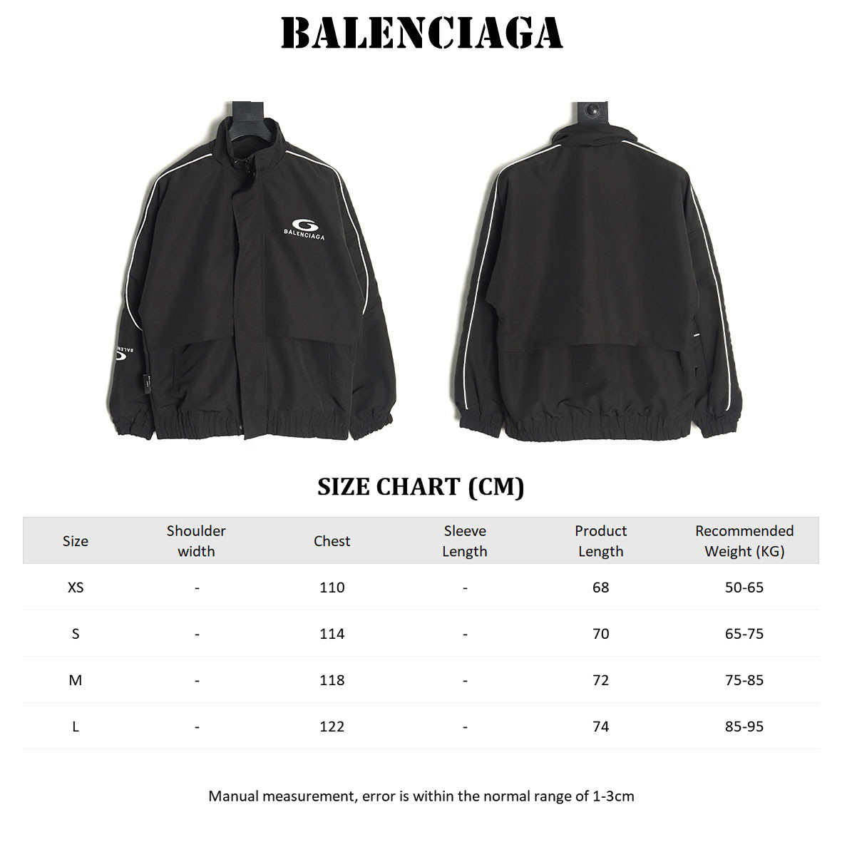 Ba1en*iaga Jacket