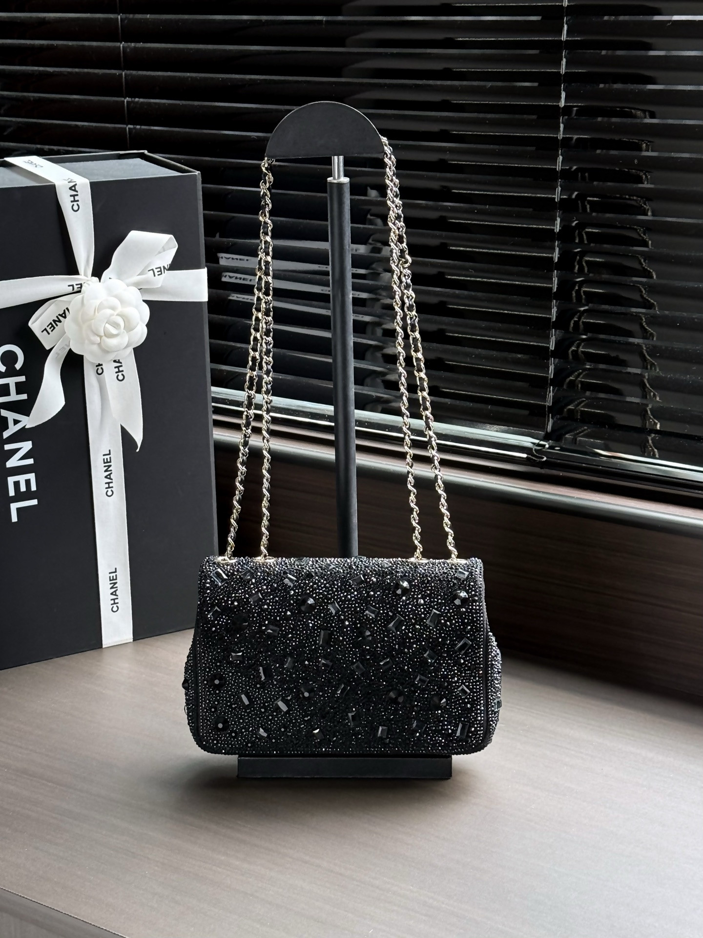 Ch**el Evening Flap Bag AS4297 13 x 21 x 8cm