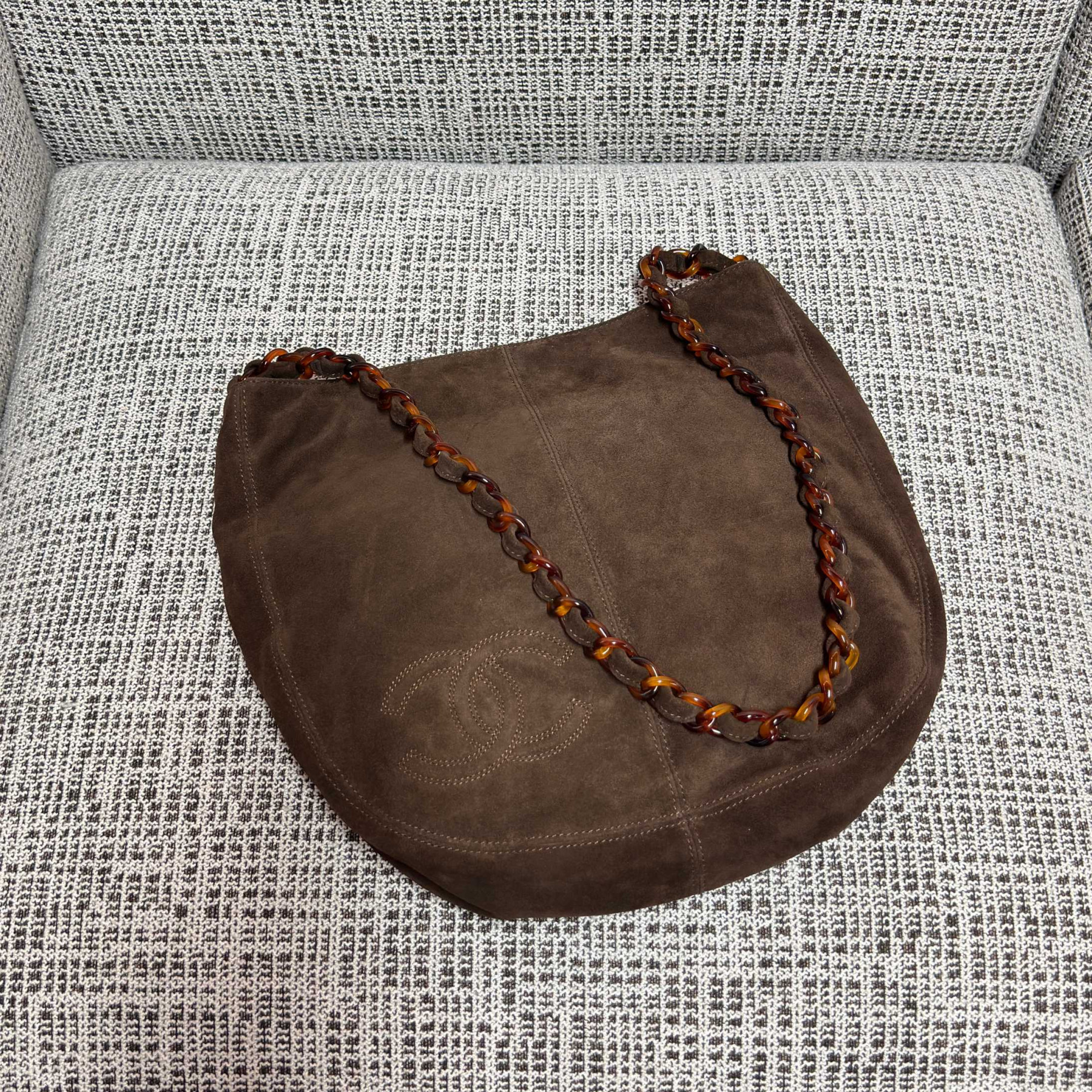 Ch**el hobo bag 33x32cm