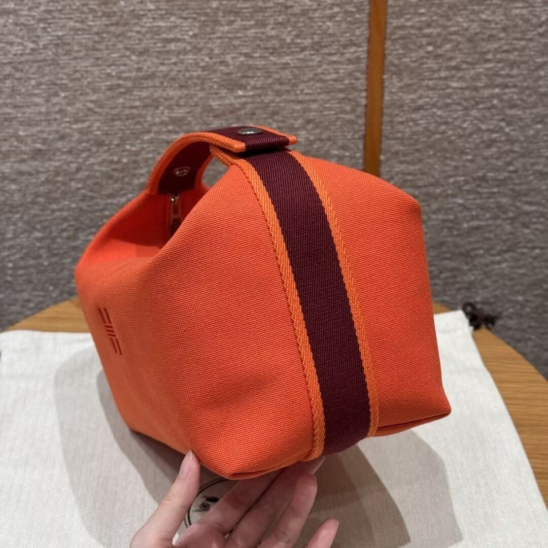 H**me5 Canvas Bride-A-Brac Case Toiletry Pouch