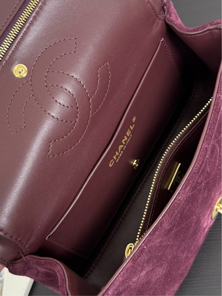 Ch**el Mini Flap Bag AS6626 12x20x6cm