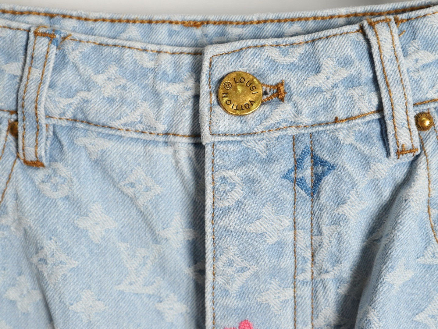 L0vis Vvtt0n LV 24ss Tyler Jeans Suit