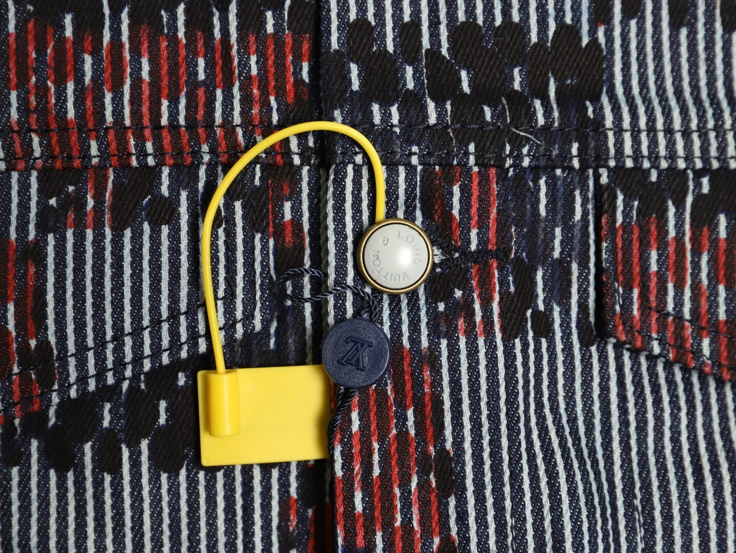 L0vis Vvtt0n LV Denim Jacket Suit