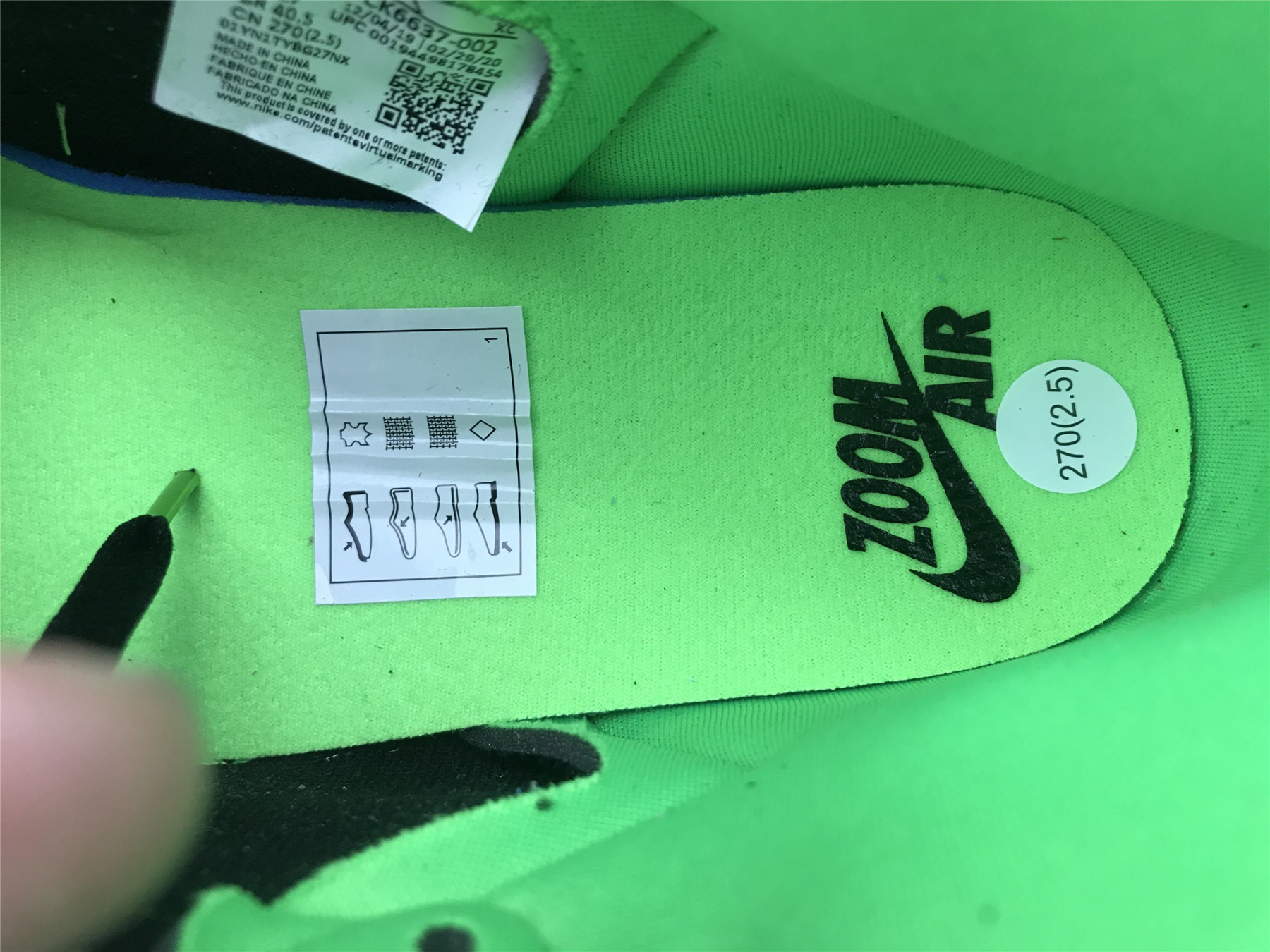 UA AIR JORDAN 1 HIGH ZOOM 