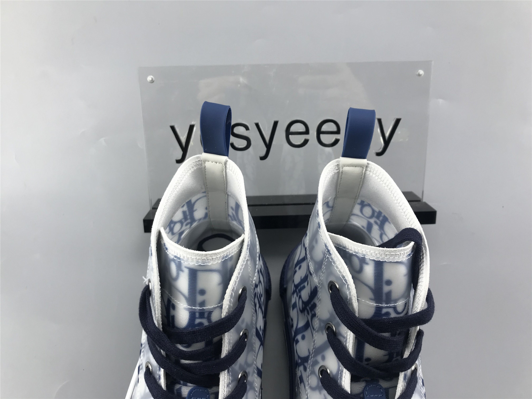 UA Dior B23 HIGH TOP BLUE OBLIQUE