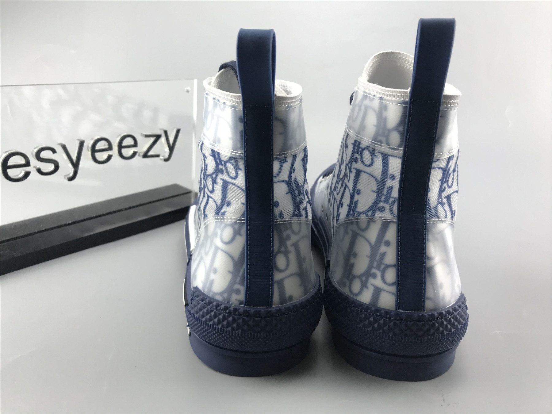 UA Dior B23 HIGH TOP BLUE OBLIQUE