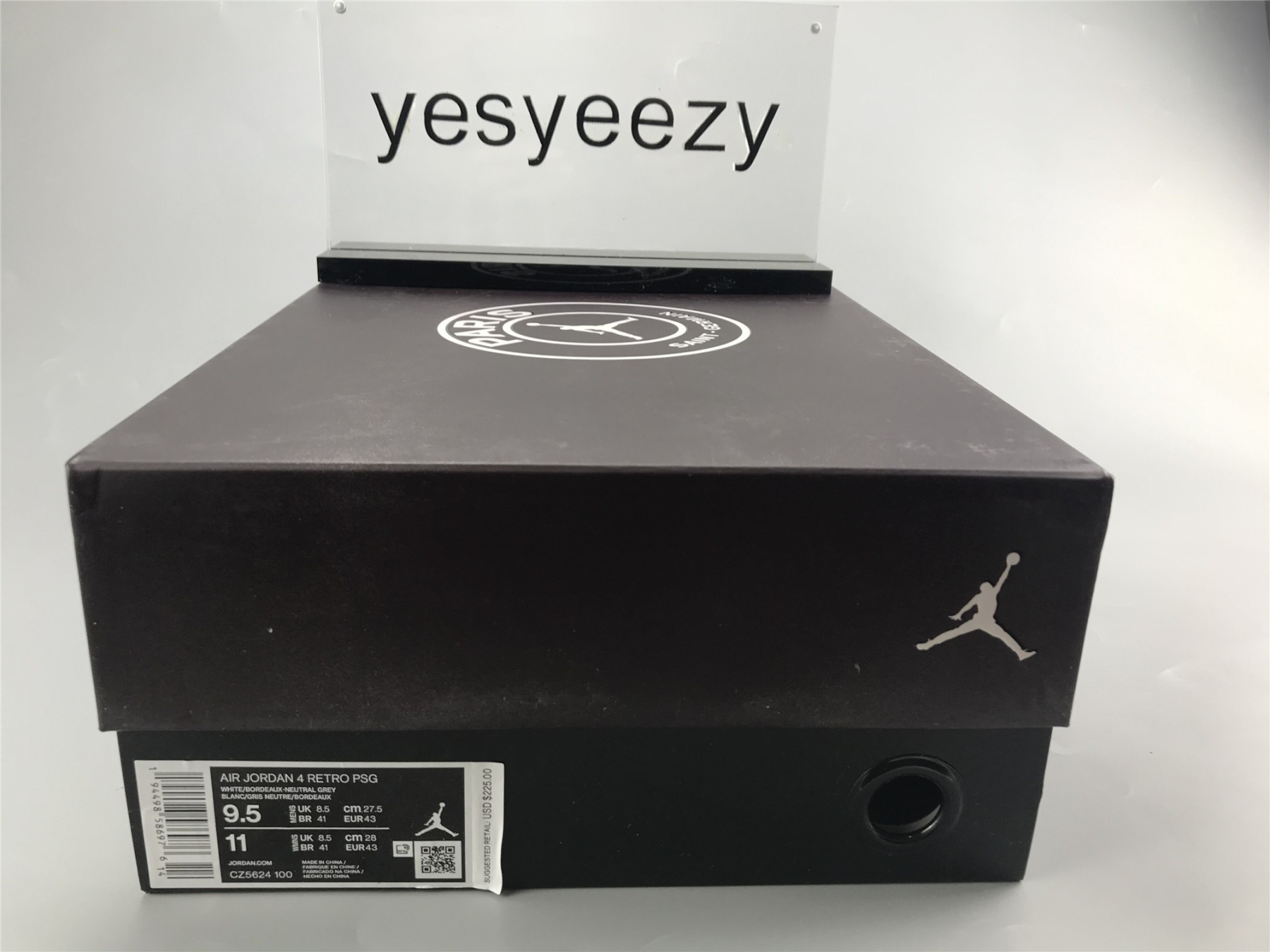 UA PARIS SAINT-GERMAIN X AIR JORDAN 4 RETRO