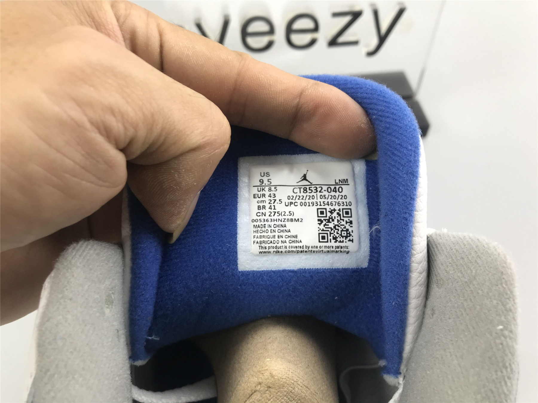 UA FRAGMENT X AIR JORDAN 3 RETRO