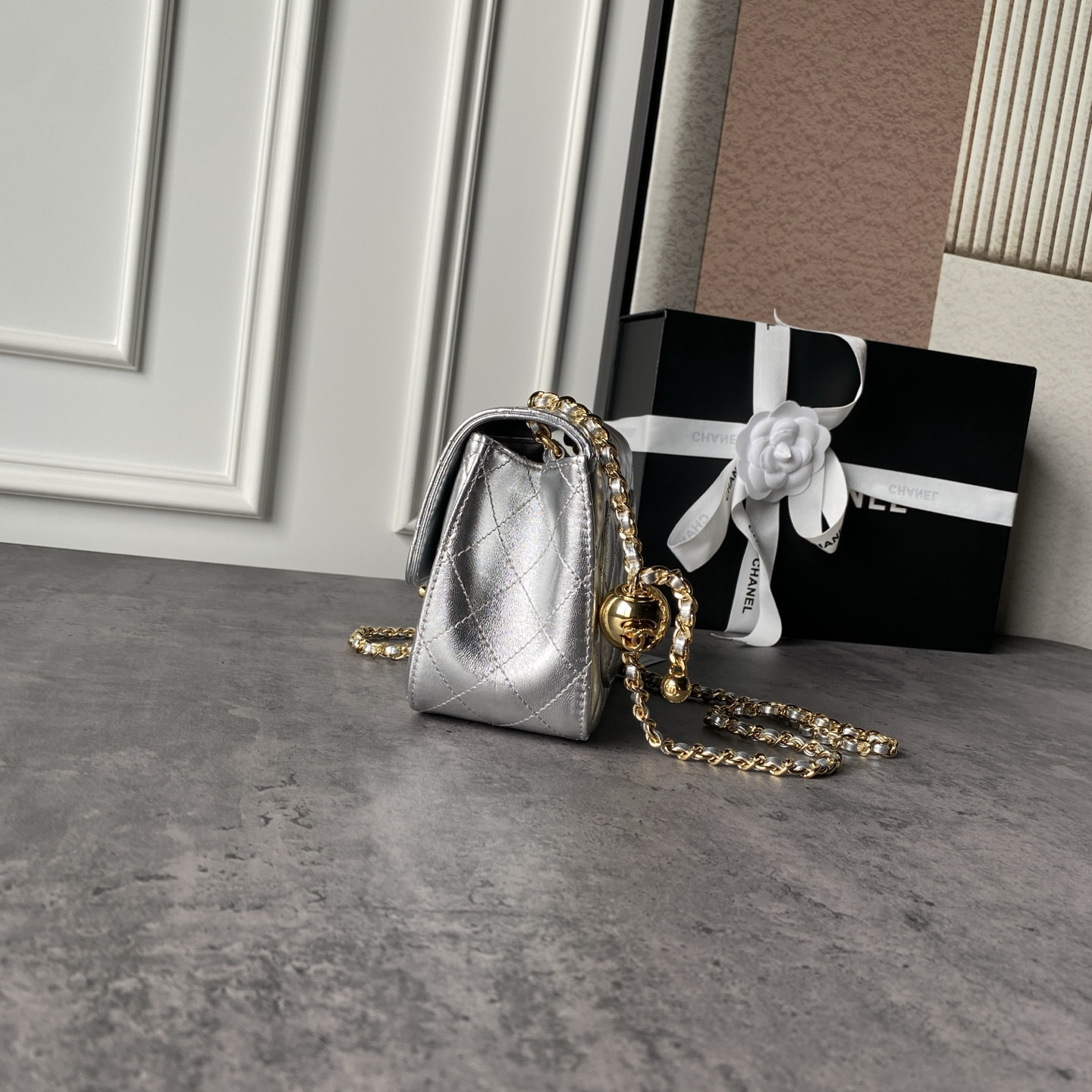 Ch**el Mini Flap Bag AS1786 13x18x7cm