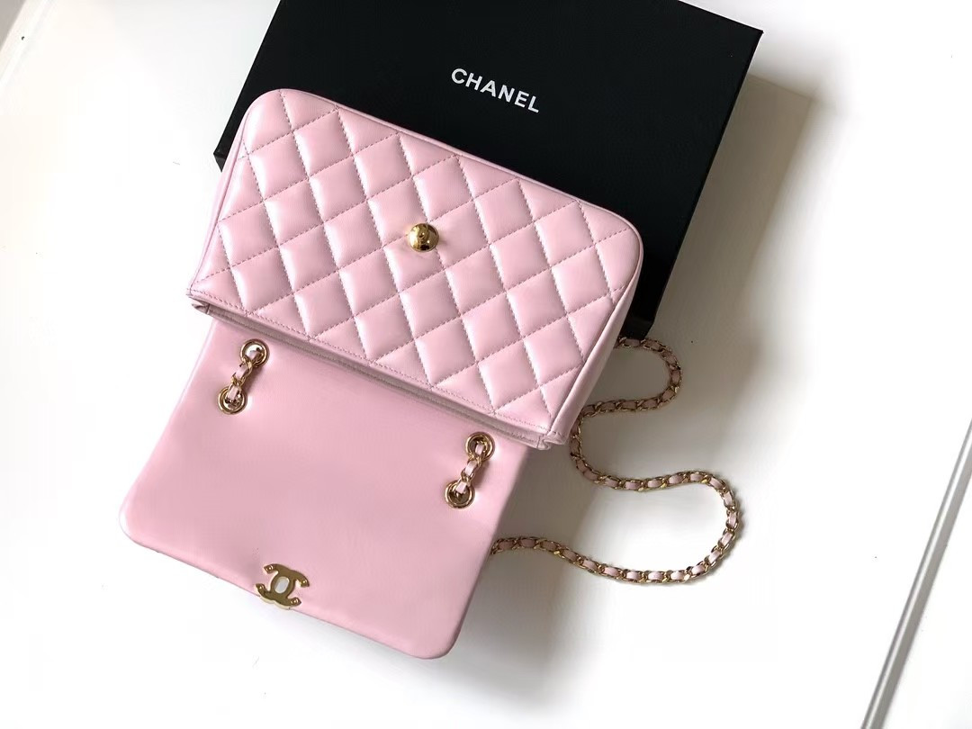 Ch**el Flap Bag 14x 22.5x 5.8cm