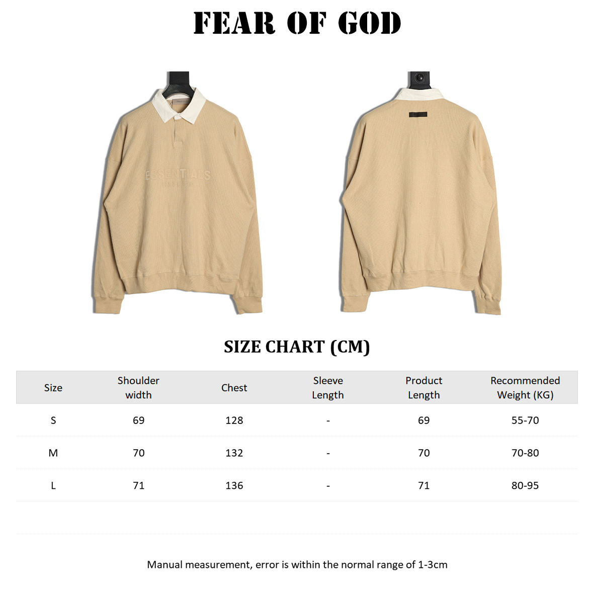 Fear Of God 25Fw Long-sleeved Polo Shirt