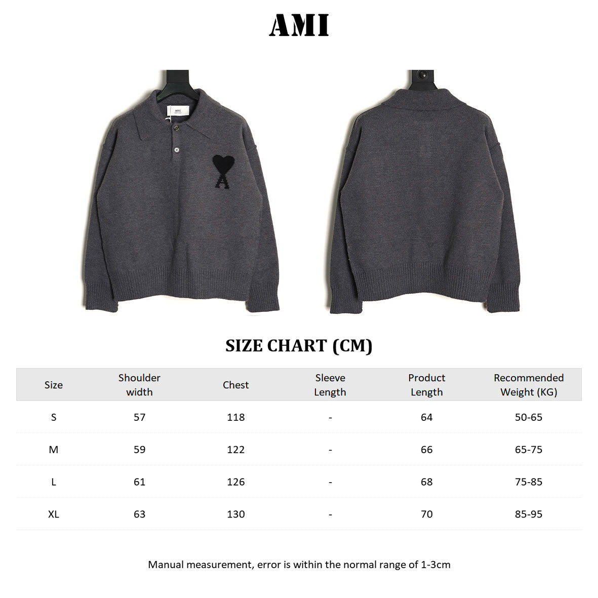 Ami Paris Knitting Sweaters