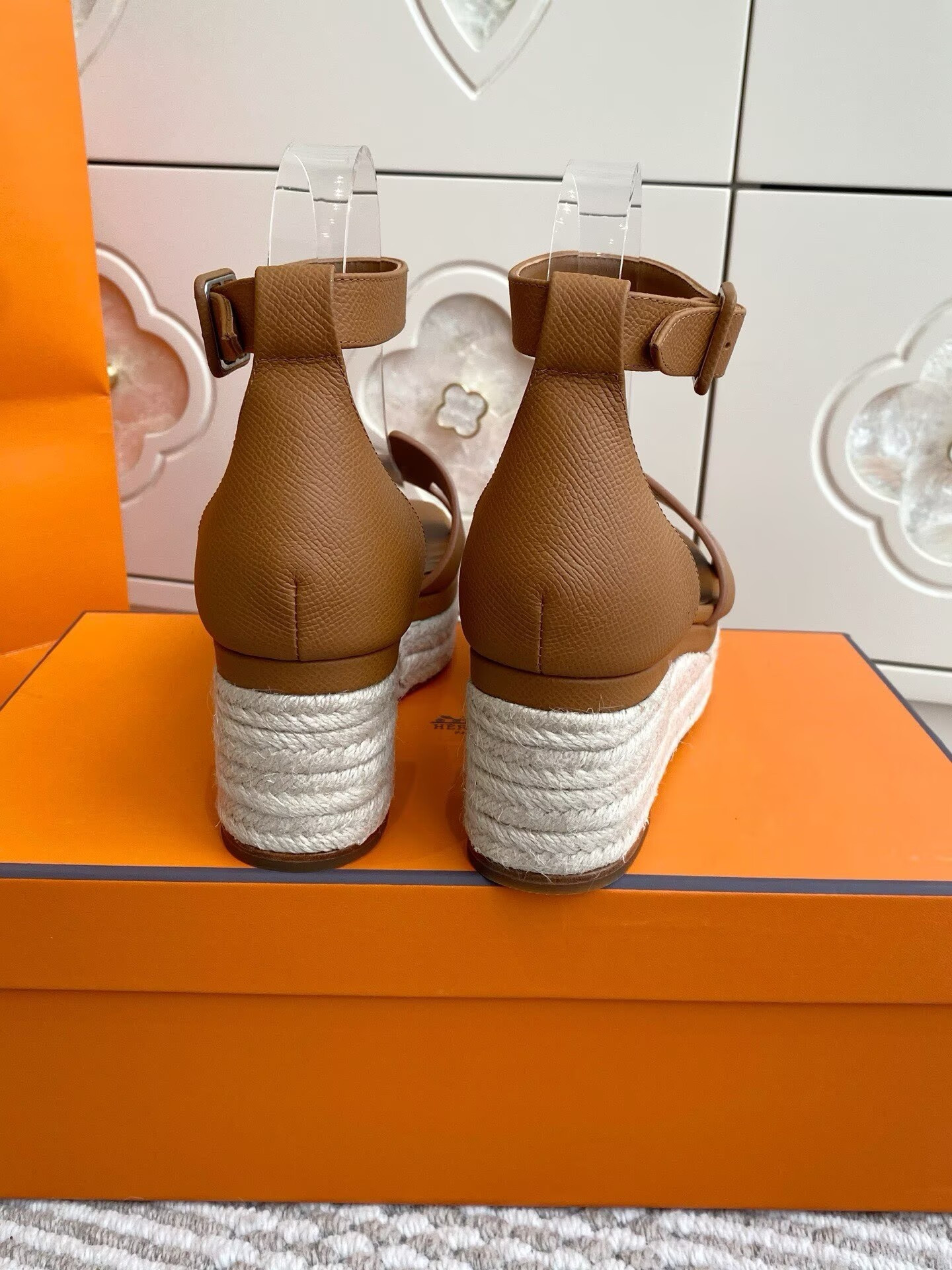 UA Hermès Elda Spanish Woven Shoes