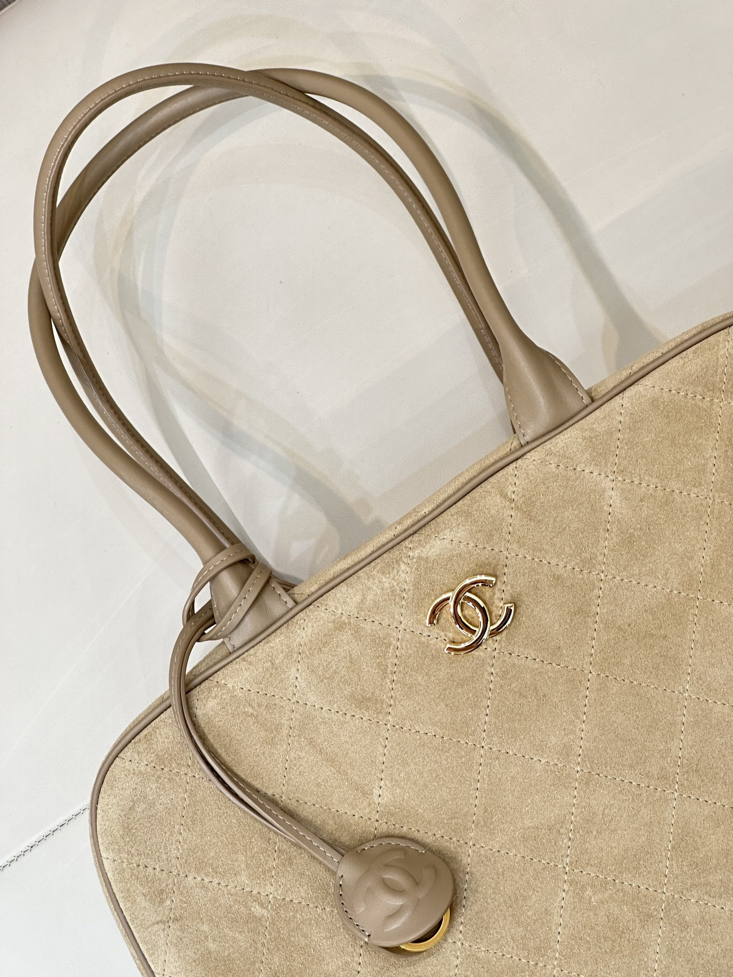 Ch**el bowling bag 19x35x12.5cm
