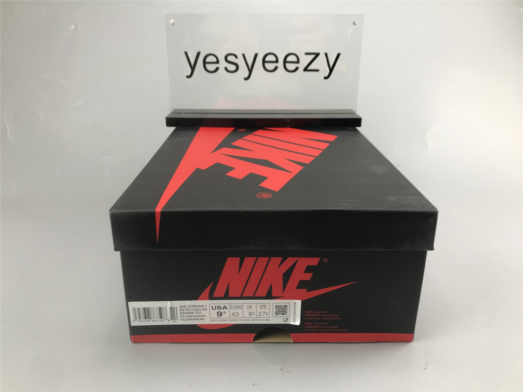 UA AIR JORDAN 1 HIGH RETRO OG 