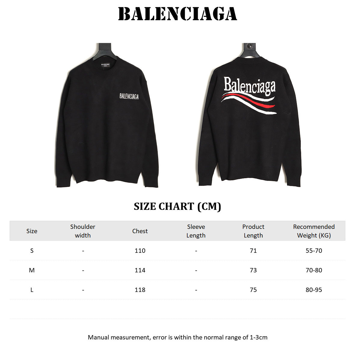 Ba1en*iaga BLCG 25ss Knitting Sweaters