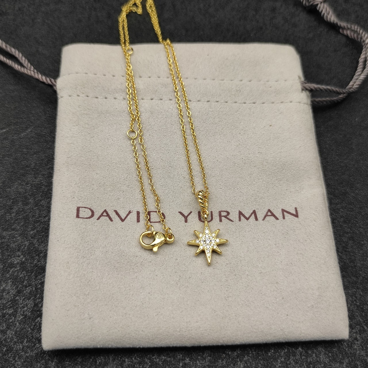 David Yurman Necklace(Chain length 42+3+3cm delay chain)