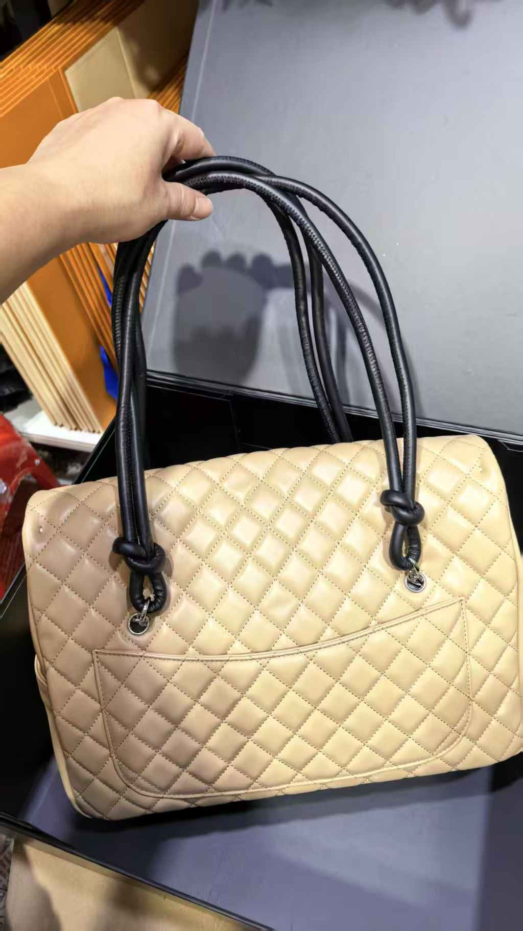 Ch**el Cambon Airport Bag 33x24x11cm