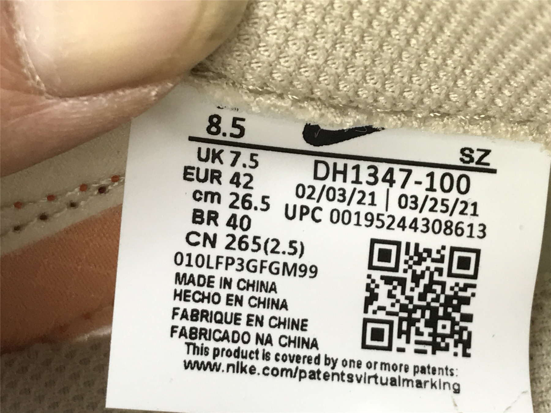 UA NIKE LDWAFFLE CLOT SACAI NET ORANGE BLAZE