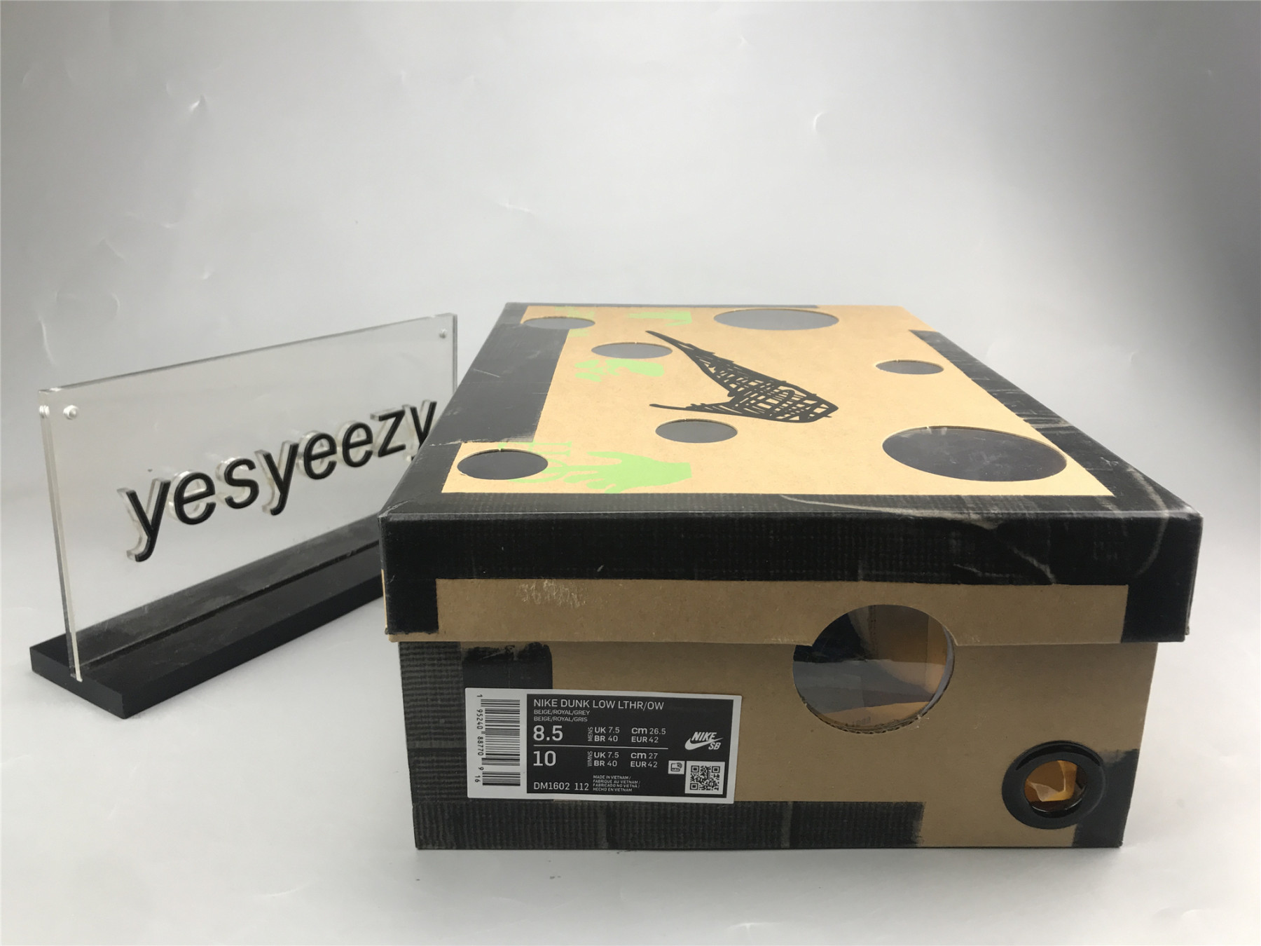 UA NIKE OFF-WHITE X DUNK LOW 