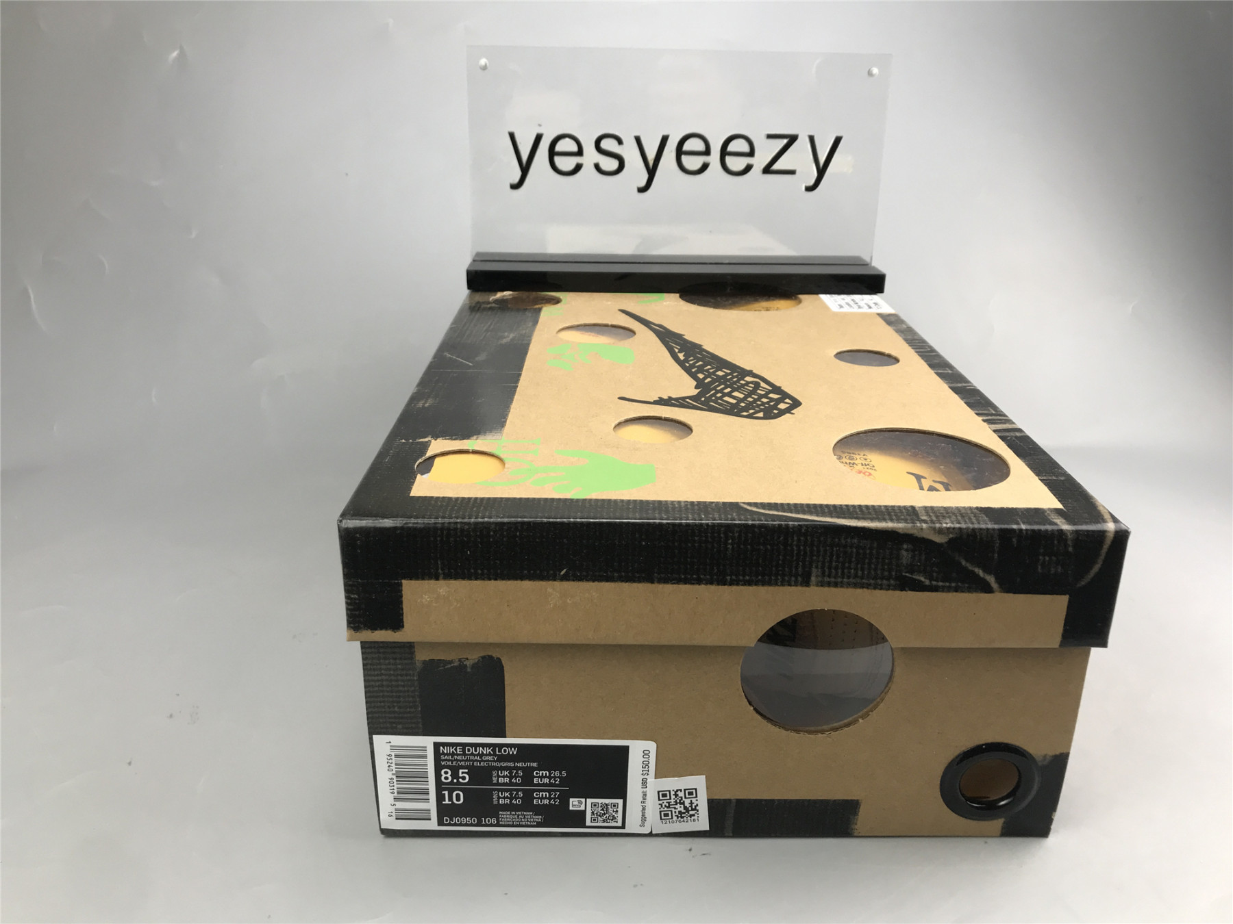 UA NIKE OFF-WHITE X DUNK LOW 