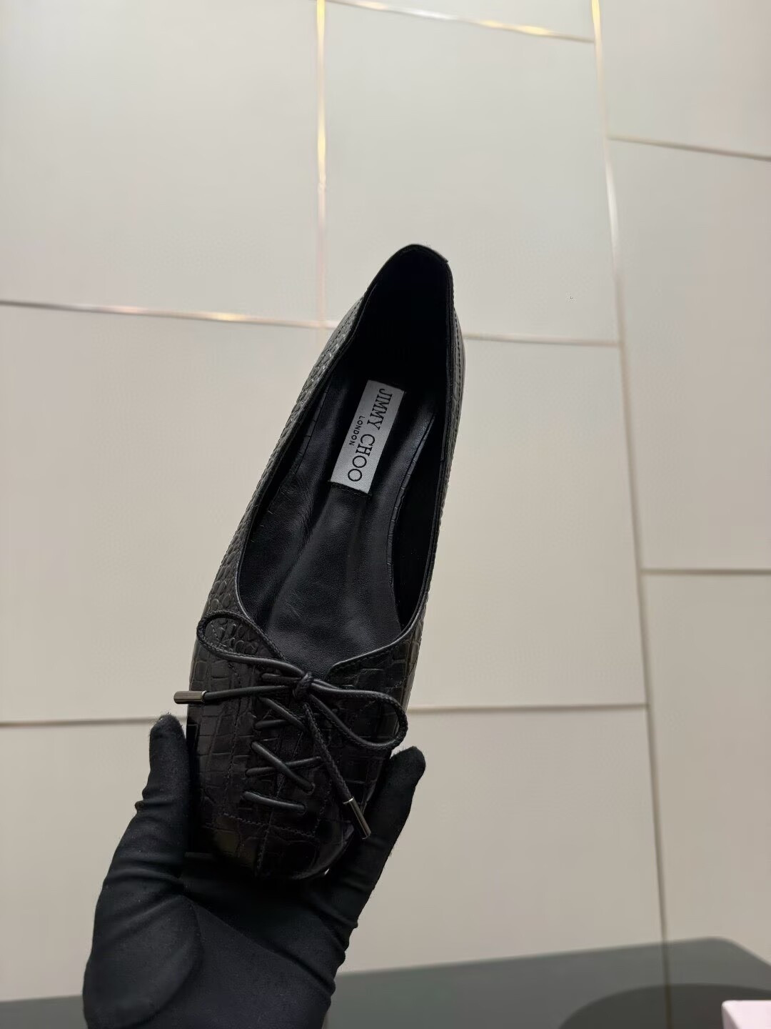 UA Jimmy Choo Scarlett Ballerina Flats