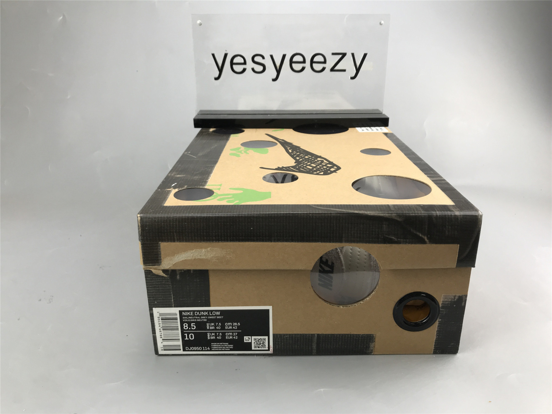 UA NIKE OFF-WHITE X DUNK LOW 