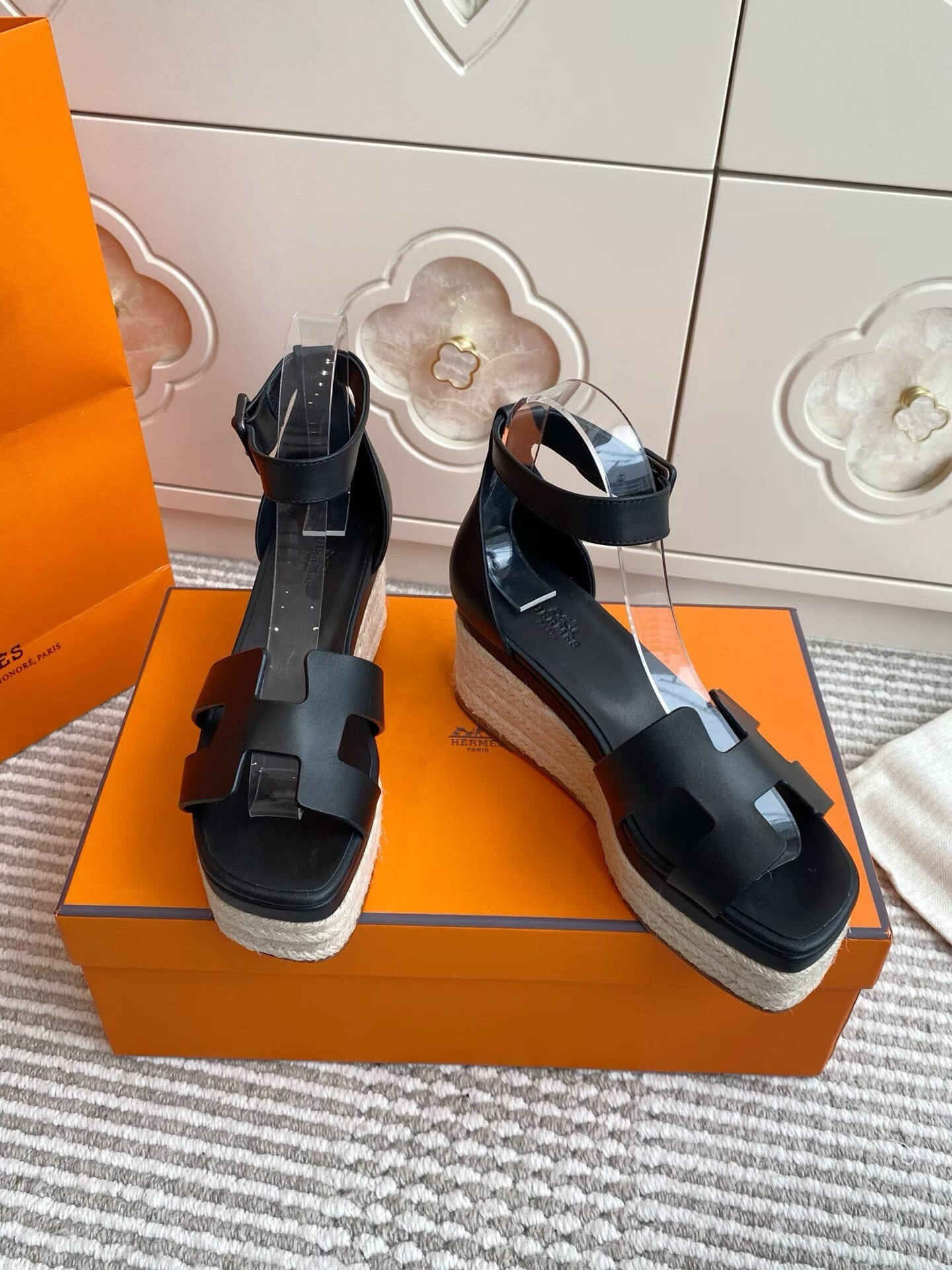 UA Hermès Elda Spanish Woven Shoes