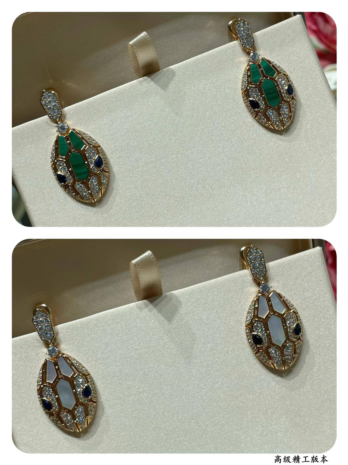 Bv1g*ai snakes Earrings