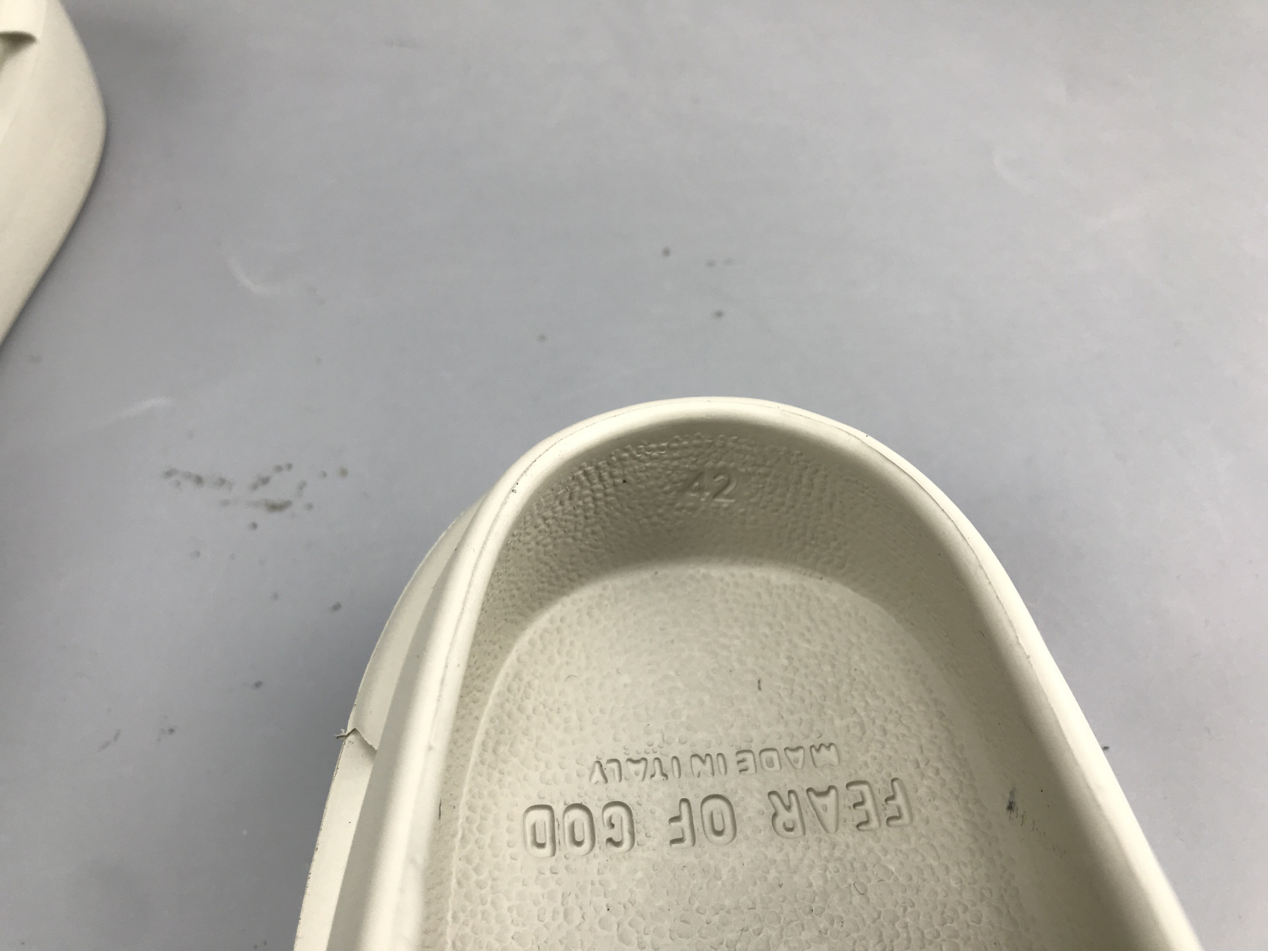 UA NIKE FEAR OF GOD CALIFORNIA BACKLESS SLIP-ON 