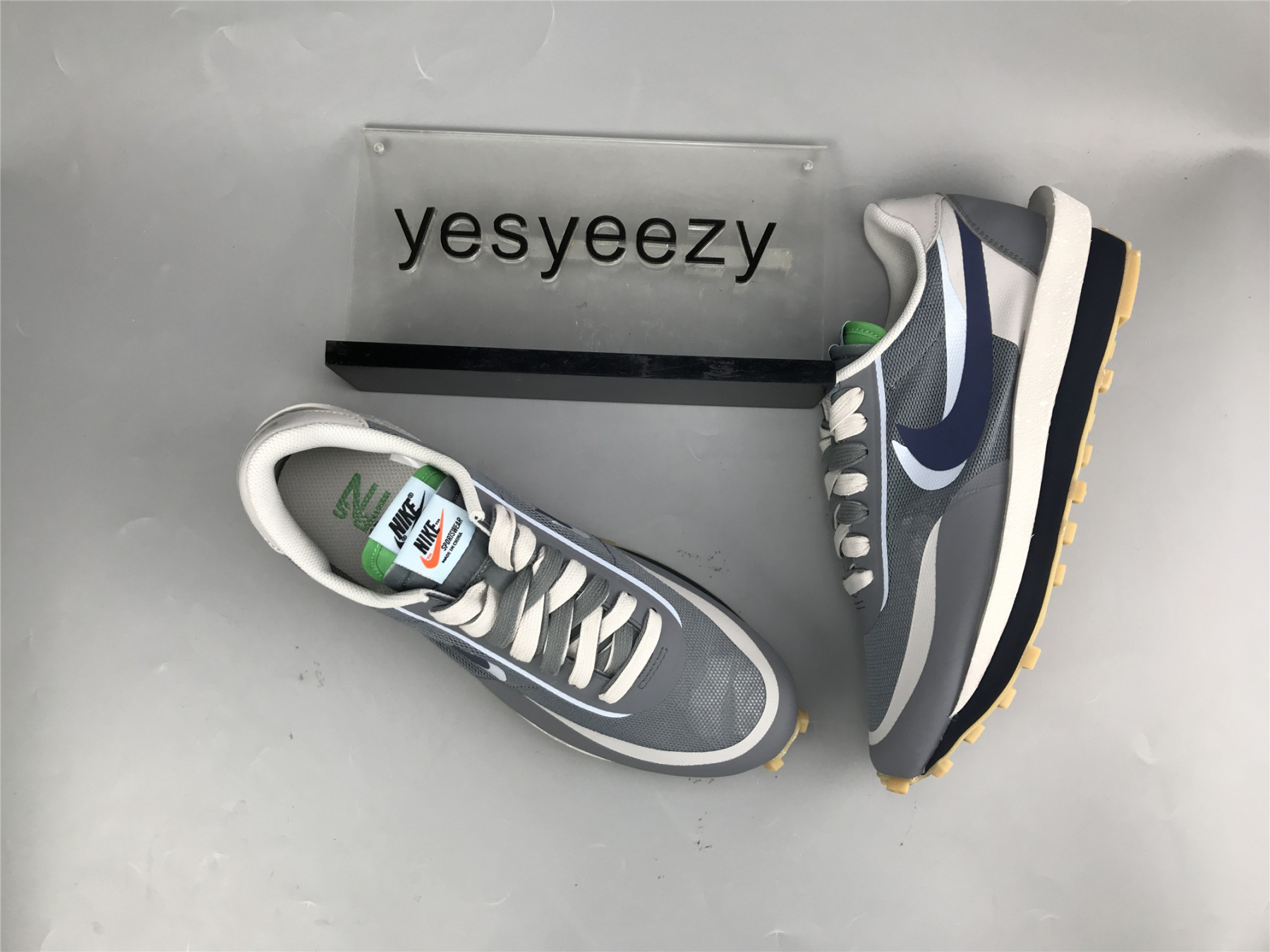 UA NIKE SACAI X CLOT X LDWAFFLE 