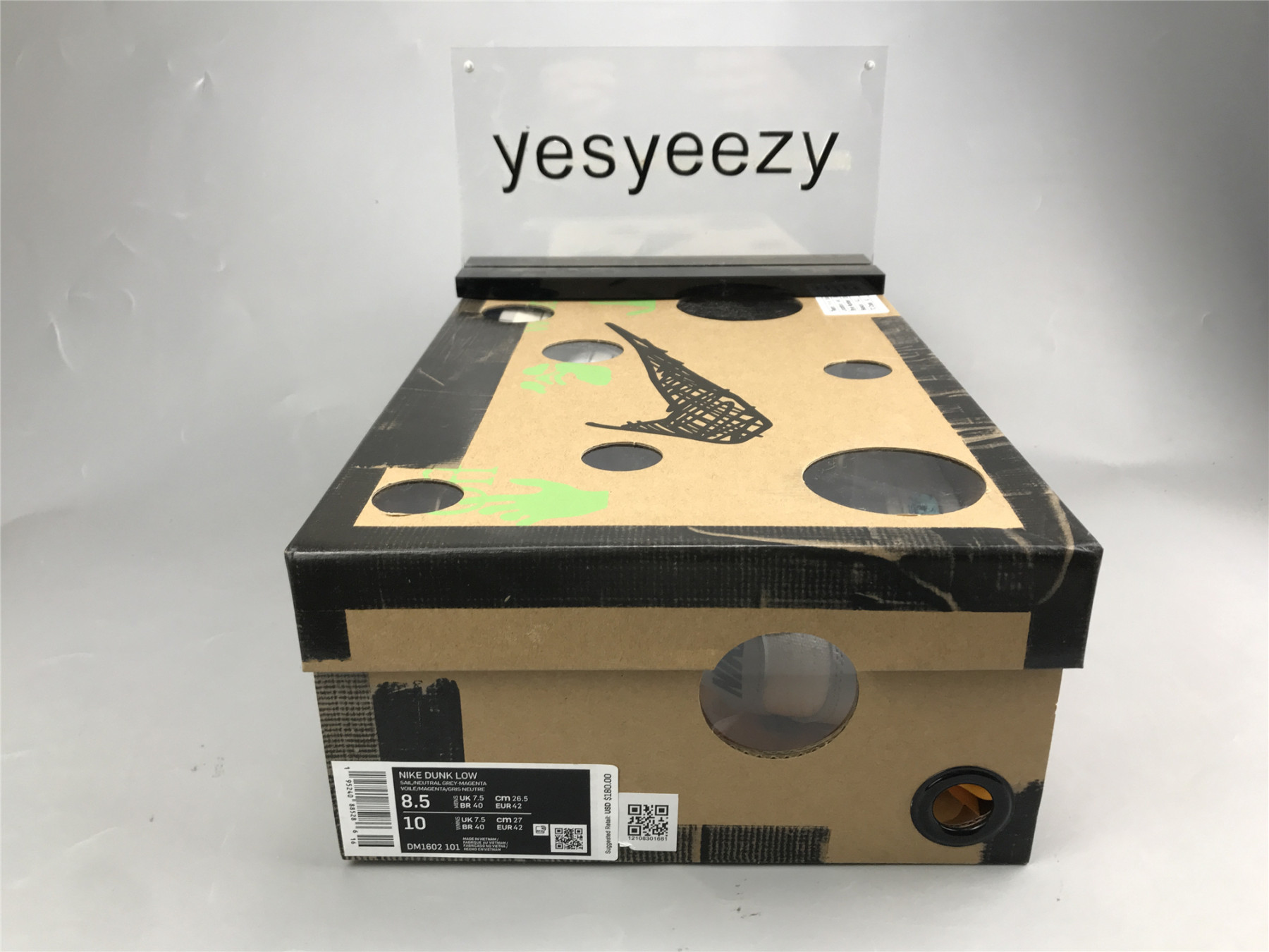 UA NIKE OFF-WHITE X DUNK LOW 