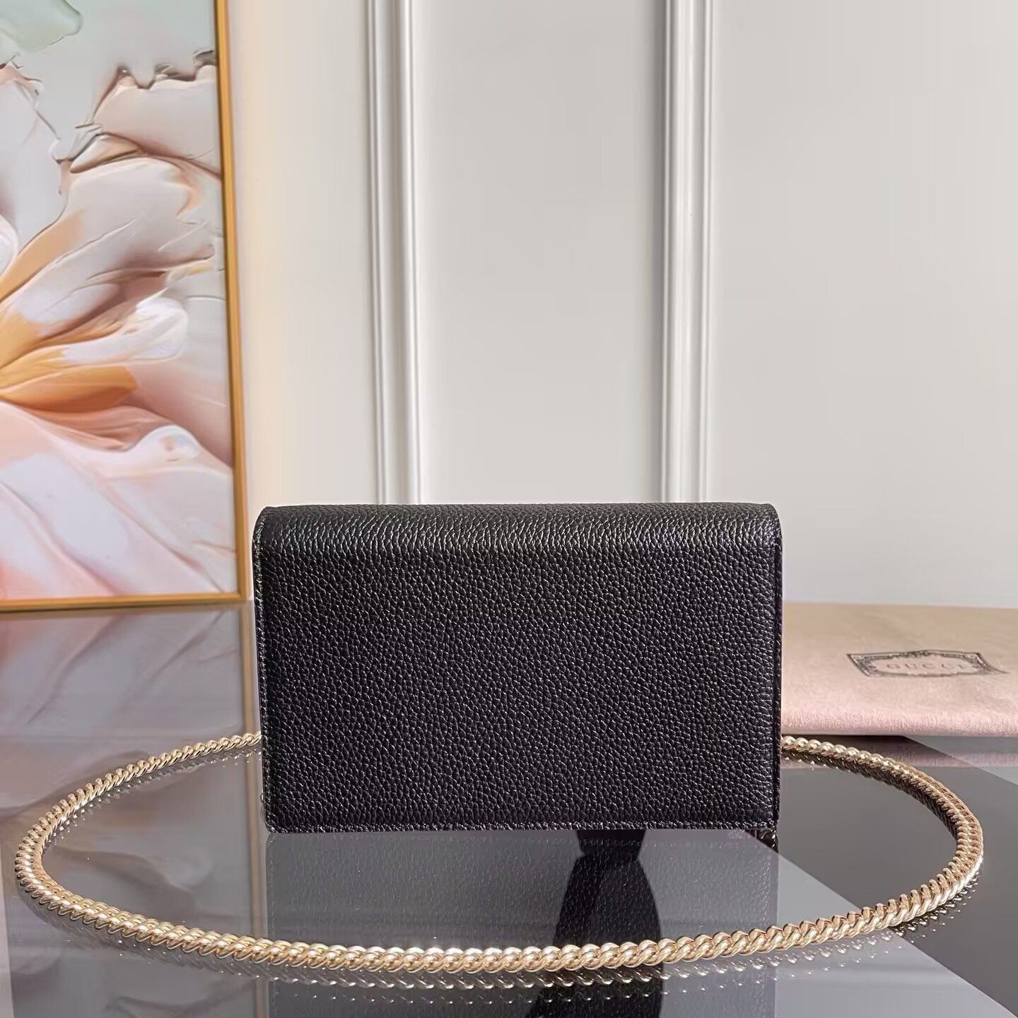 Gvc*1 GG Marmont Wallet on Chain 20x12.5x4cm