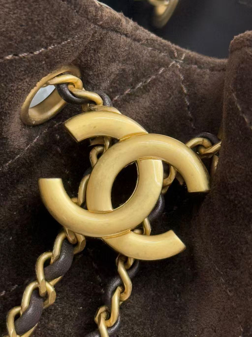 Ch**el 25C Bucket Bag 26x30x14cm