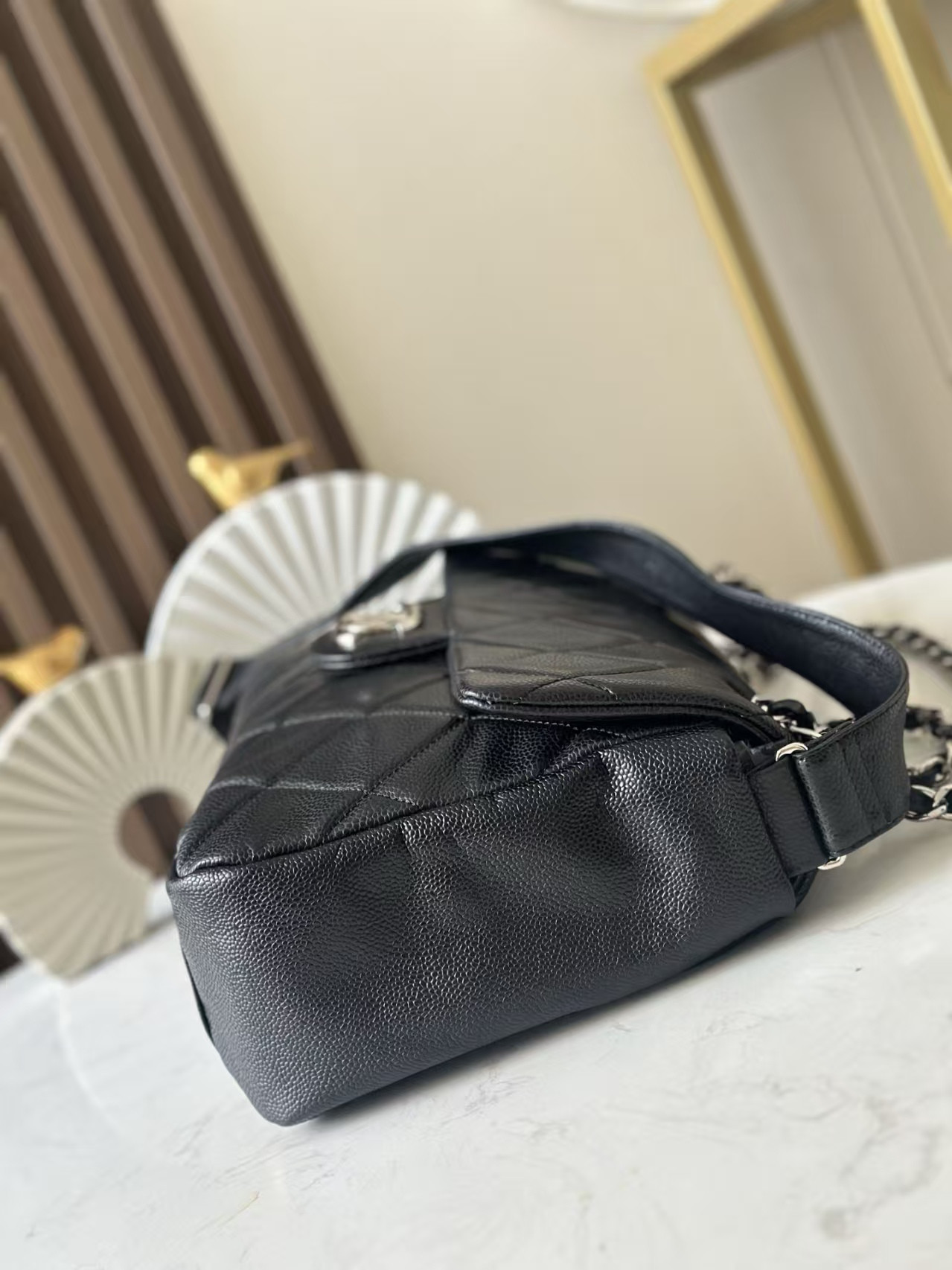 Ch**el Flap Bag AS3372 34x22x10cm