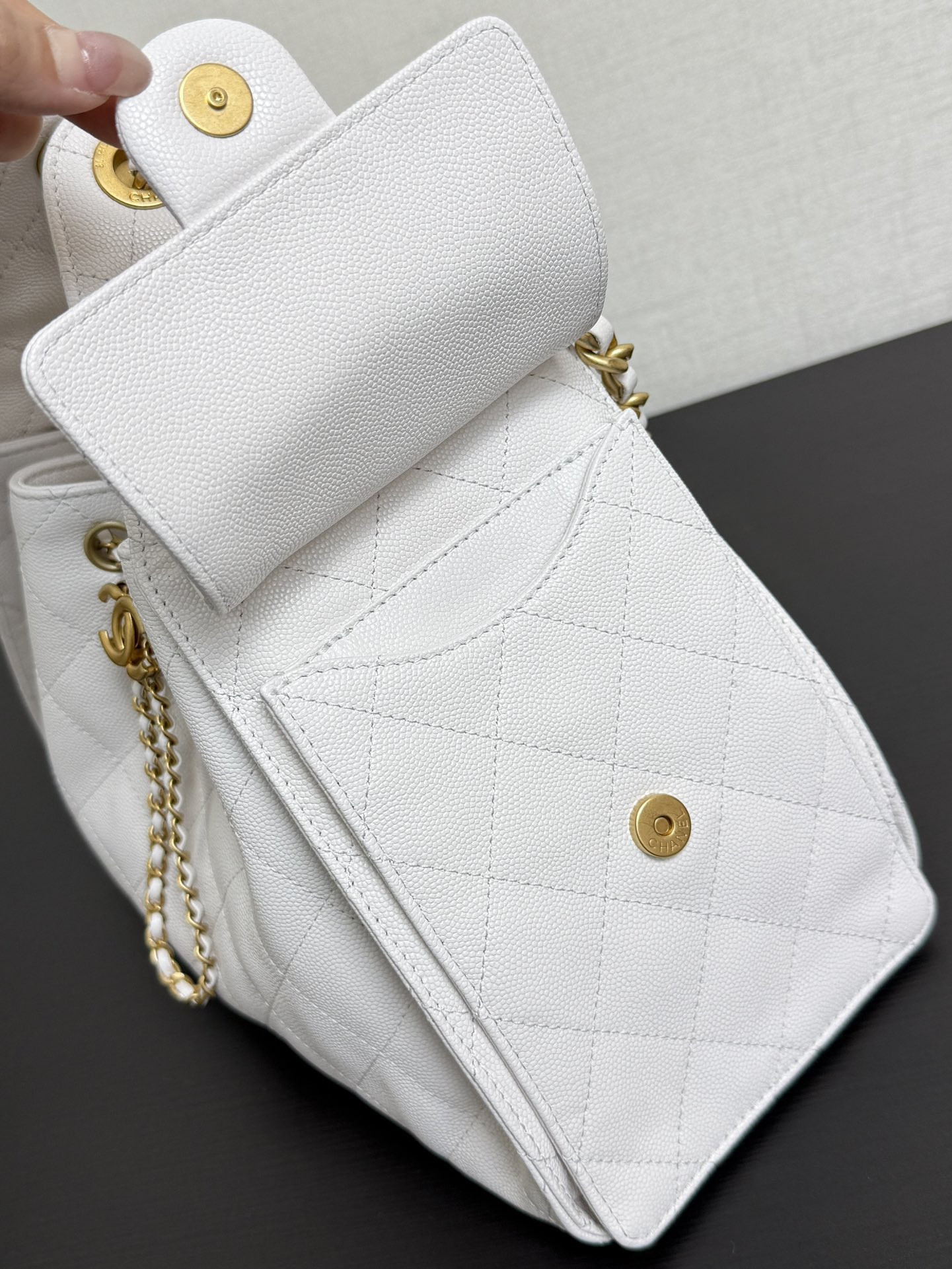 Ch**el 25C Bucket Bag 26x30x14cm